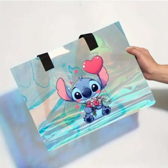 Stitch Holographic Laser Tote Bag NWT - Picture 2 of 4